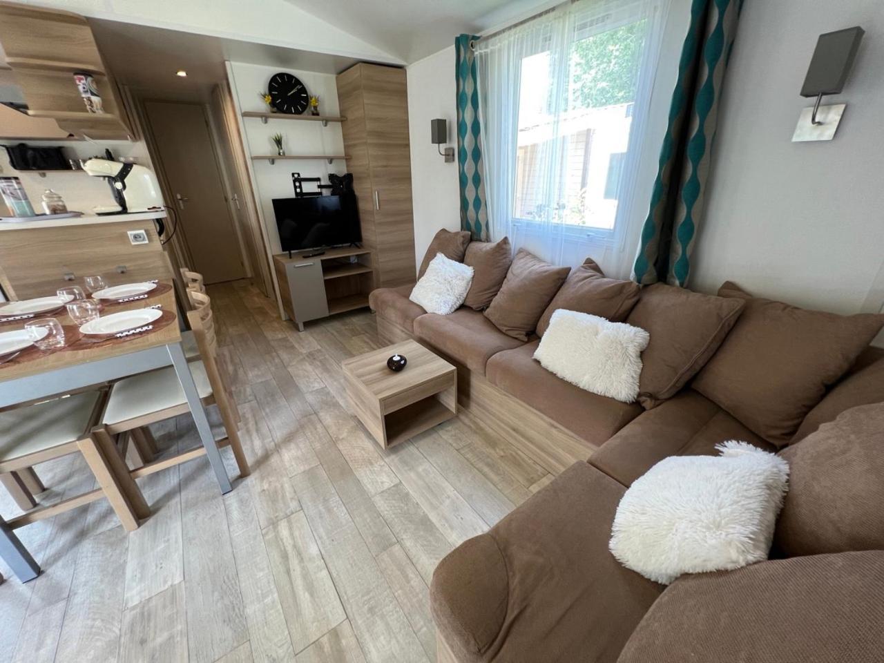 Mobil-Home 4 Etoiles Avec Piscine Proche De Blois Onzain Exterior photo