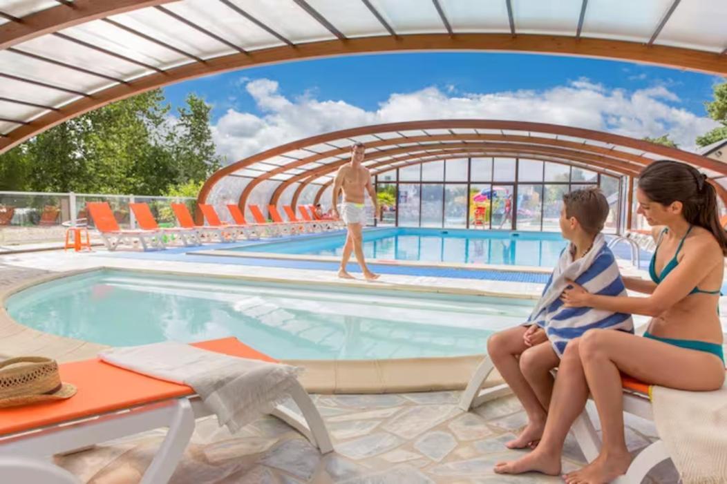 Mobil-Home 4 Etoiles Avec Piscine Proche De Blois Onzain Exterior photo