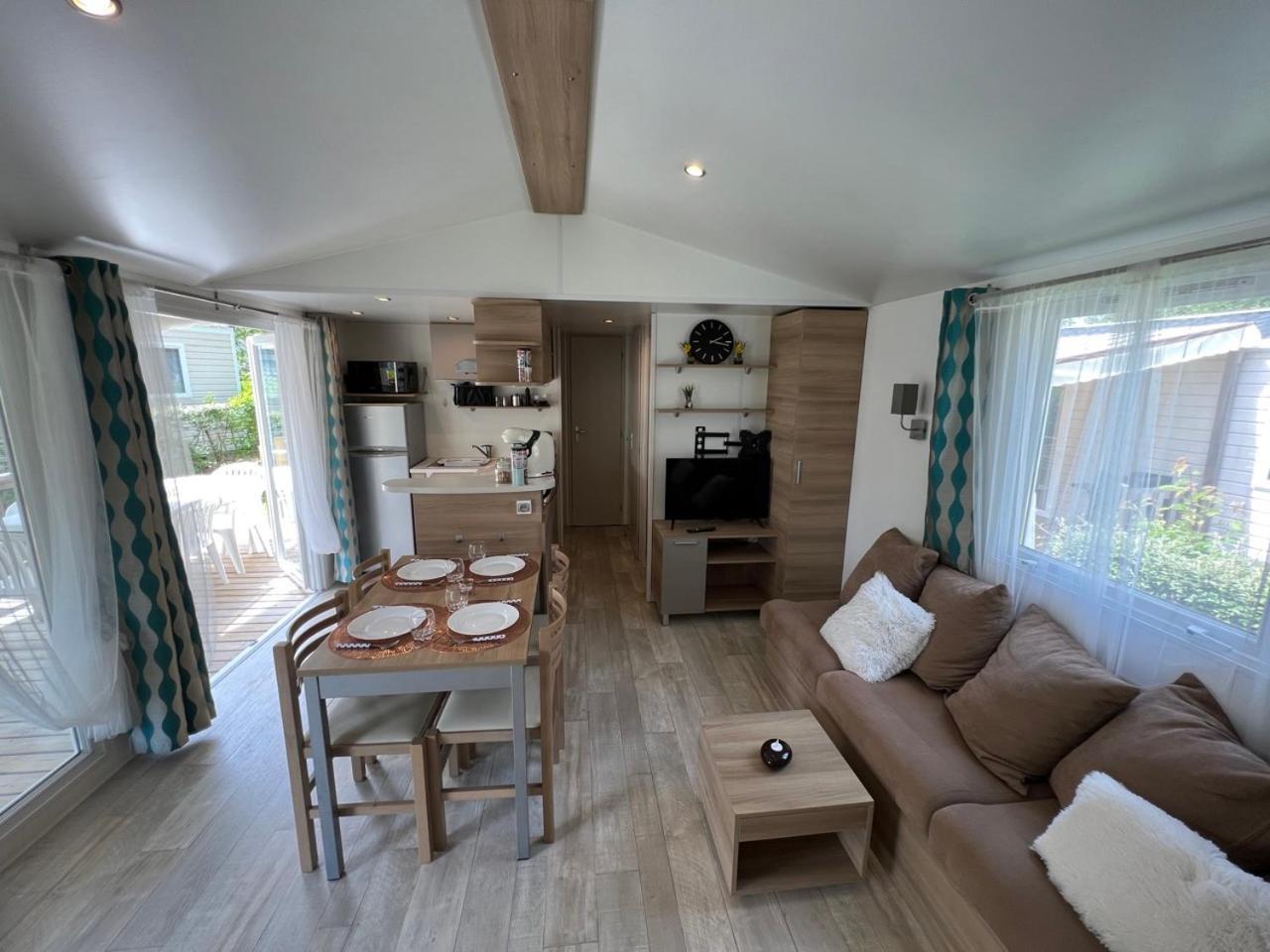 Mobil-Home 4 Etoiles Avec Piscine Proche De Blois Onzain Exterior photo