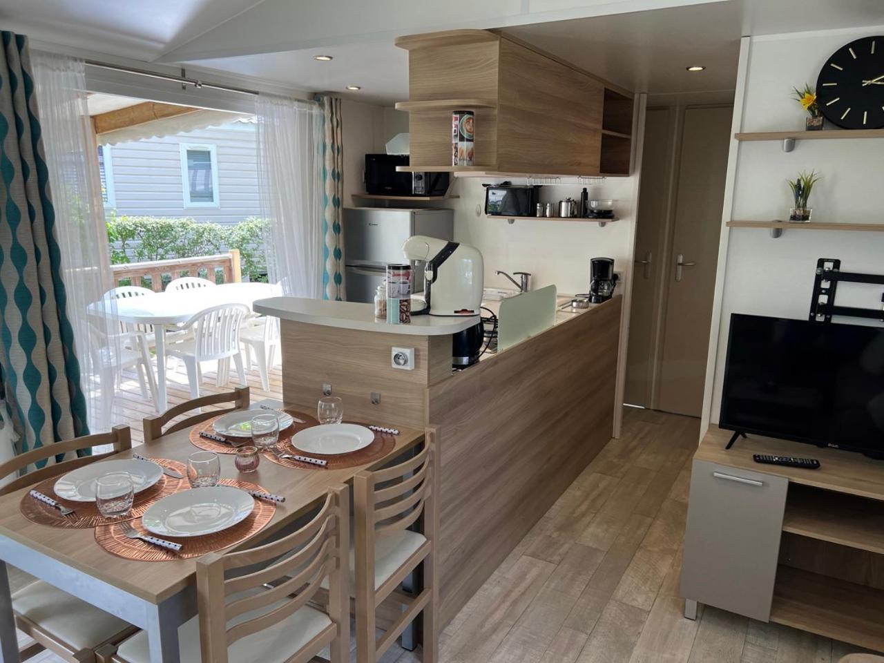 Mobil-Home 4 Etoiles Avec Piscine Proche De Blois Onzain Exterior photo