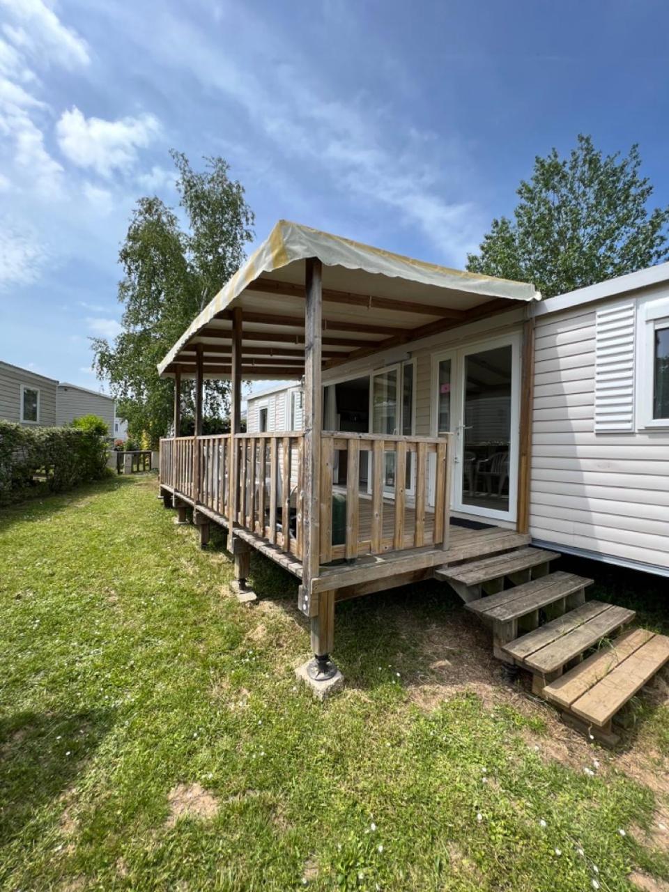 Mobil-Home 4 Etoiles Avec Piscine Proche De Blois Onzain Exterior photo